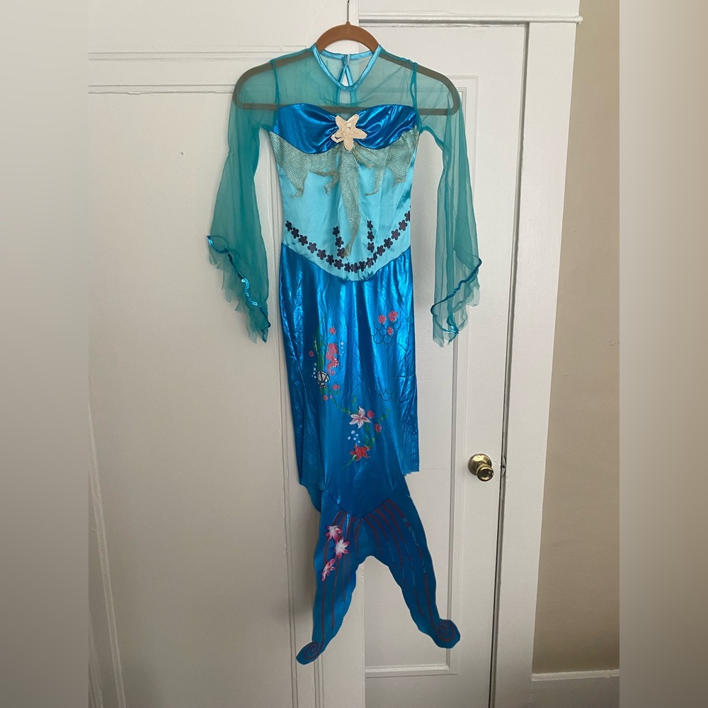 Blue Mermaid Costume for Kids